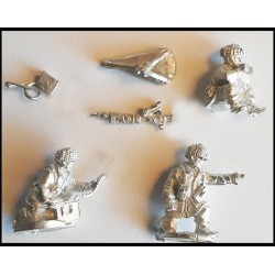 British Airborne MMG Team 28mm WWII WESTWIND