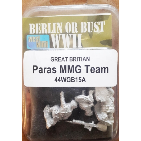 British Airborne MMG Team 28mm WWII WESTWIND