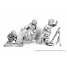 American U.S. Paratroopers Medium Mortars 28mm WWII WEST WIND