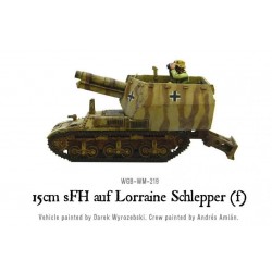 German 15 cm sFH auf Lorraine Schlepper(f) 28mm WWII WARLORD GAMES