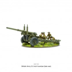 British Army 5.5 inch Howitzer (Late War) 28mm WWII WARLORD GAMES