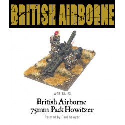 British Airborne 75mm Pack Howitzer WWII WARLORD GAMES