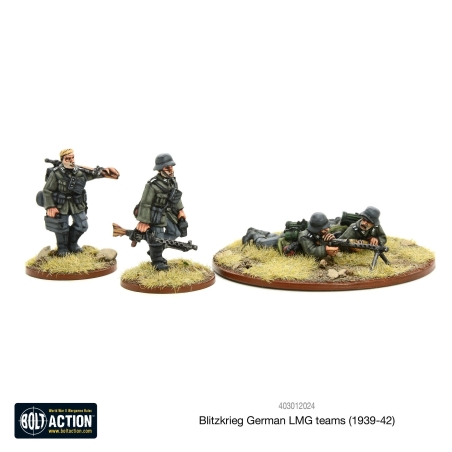 Blitzkrieg German LMG teams 1939-42