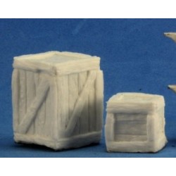 Crates - Large & Small (2) (Reaper Bones)