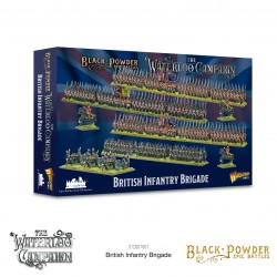 Waterloo - British Infantry Brigade - Black Powder Epic Battles - Waterloo - WARLORD GAMES