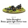 Italian Bersaglieri Brixia light mortar 28mm WWII WARLORD GAMES