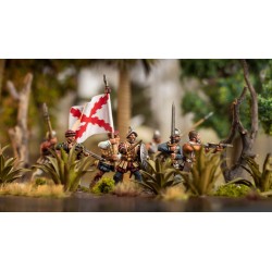 Conquistadors  box set (24) 28mm WARGAMES ATLANTIC