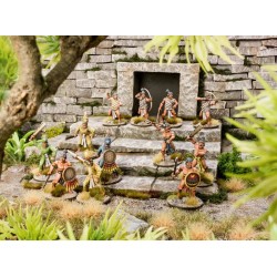 Aztec Warriors  box set (30) 28mm WARGAMES ATLANTIC