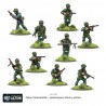 Italian Paracadutisti paratrooper infantry section 28mm WWII WARLORD GAMES