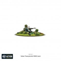 Italian Airborne Breda medium machine gun team (Paratroopers) 28mm WWII WARLORD GAMES