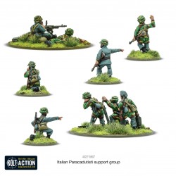 Italian Paracadutisti support group 28mm WWII WARLORD GAMES