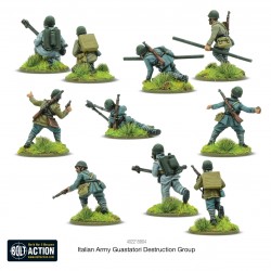 Italian Army Guastatori Destruction Group 28mm WWII WARLORD GAMES