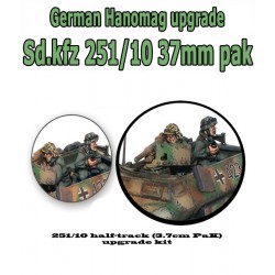 German 251/10 half-track (3.7cm PaK)  Upgrade Kit 28mm WWII WARLORD GAMES