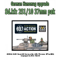 German 251/10 half-track (3.7cm PaK)  Upgrade Kit 28mm WWII WARLORD GAMES