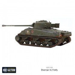 Sherman Firefly Vc Firefly medium Tank WWII 28mm 1/56th (no box) WARLORD GAMES