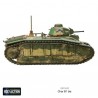 French Char B1 bis tank WWII 28mm 1/56th (no box) WARLORD GAMES