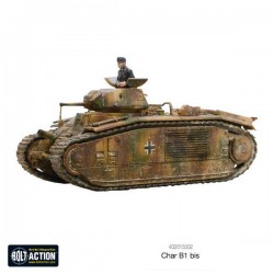 French Char B1 bis tank WWII 28mm 1/56th (no box) WARLORD GAMES