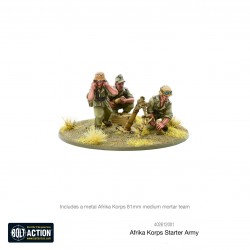 German Afrika Korps Starter army  box set 28mm WWII WARLORD GAMES