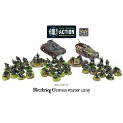 1000pts Blitzkrieg German Army box set 28mm WWII WARLORD GAMES