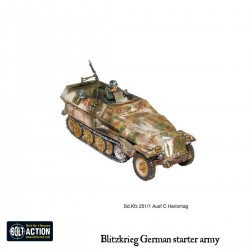 1000pts Blitzkrieg German Army box set 28mm WWII WARLORD GAMES