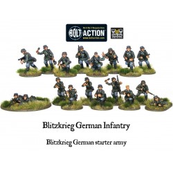 1000pts Blitzkrieg German Army box set 28mm WWII WARLORD GAMES