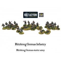 1000pts Blitzkrieg German Army box set 28mm WWII WARLORD GAMES