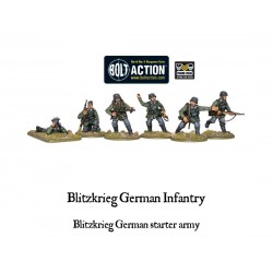 1000pts Blitzkrieg German Army box set 28mm WWII WARLORD GAMES