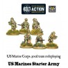 Semper Fidelis - US Marines Starter Army box set 28mm WWII WARLORD GAMES