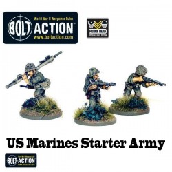 Semper Fidelis - US Marines Starter Army box set 28mm WWII WARLORD GAMES