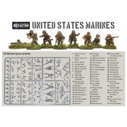 Semper Fidelis - US Marines Starter Army box set 28mm WWII WARLORD GAMES