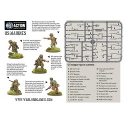 Semper Fidelis - US Marines Starter Army box set 28mm WWII WARLORD GAMES