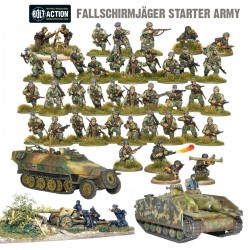 Fallschirmjager Starter Army box set 28mm WWII WARLORD GAMES