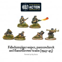 Fallschirmjager Starter Army box set 28mm WWII WARLORD GAMES