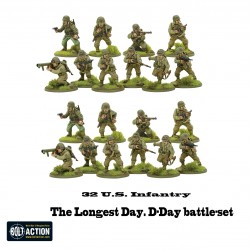 The Longest Day. D-Day battle-set WWII 28mm 1/56th WARLORD GAMES