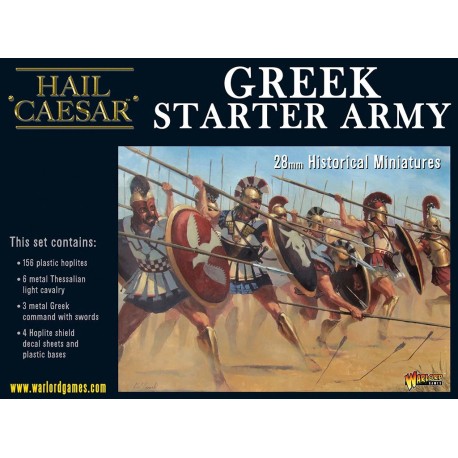 Greek Starter Army box set 28mm GREEK ANCIENTS HAIL CAESAR WARLORD GAMES