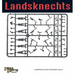 Landsknechts Starter Army box set 28mm PIKE & SHOTTE WARLORD GAMES