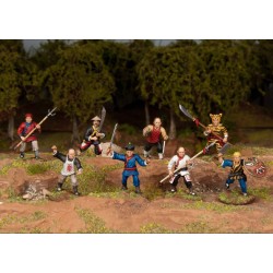 Boxers! Boxed Set (30) Boxer Rebellion 28mm BRITISH COLONIAL WARS  WARGAMES ATLANTIC