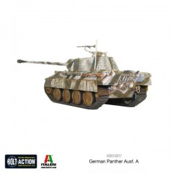 German PzKpfw V Panther Medium Tank WWII 28mm 1/56th (no box) WARLORD GAMES