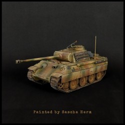 German PzKpfw V Panther Medium Tank WWII 28mm 1/56th (no box) WARLORD GAMES