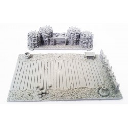 Gabion Defense position 1 28mm ECW TYW Pike & Shotte WARLORD GAMES