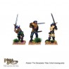 Mac Colla "The Devastator", with bodyguards and Highlander Hero ECW 28mm Pike & Shotte WARLORD GAMES