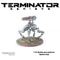 Terminator Genisys T-72 Mobile gun platform "Spider-Dog" 28mm Miniatures River Horse