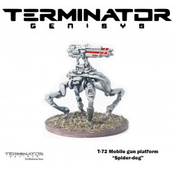 Terminator Genisys T-72 Mobile gun platform "Spider-Dog" 28mm Miniatures River Horse