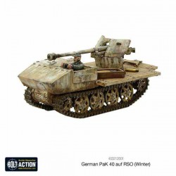 German Pak 40 auf RSO (Winter) 28mm WWII WARLORD GAMES