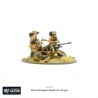 Italian Bersaglieri Breda 2cm AA gun 28mm WWII WARLORD GAMES