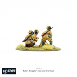 Italian Bersaglieri medium mortar team 28mm WWII WARLORD GAMES