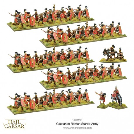 Caesarian Roman Starter Army box set 28mm ANCIENTS HAIL CAESAR WARLORD GAMES