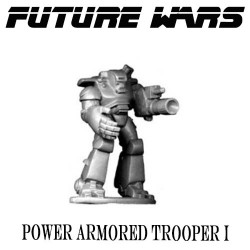 Powered Armor Trooper I - FUTURE WARS COPPLESTONE CASTINGS