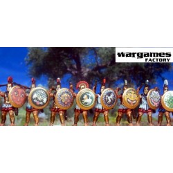 HOPLITES - Greeks in Heavy Armor Boxed set (30) 28mm Ancients WARGAMES FACTORY