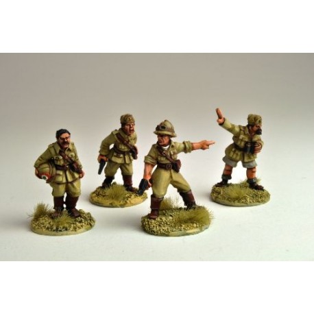 Italian Command 28mm WWII ARTIZAN DESIGN